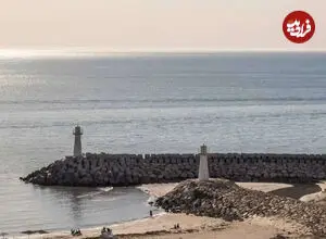 گسترش خشکی در دریای خزر؛ هزار هکتار زمین از زیر آب بیرون آمد