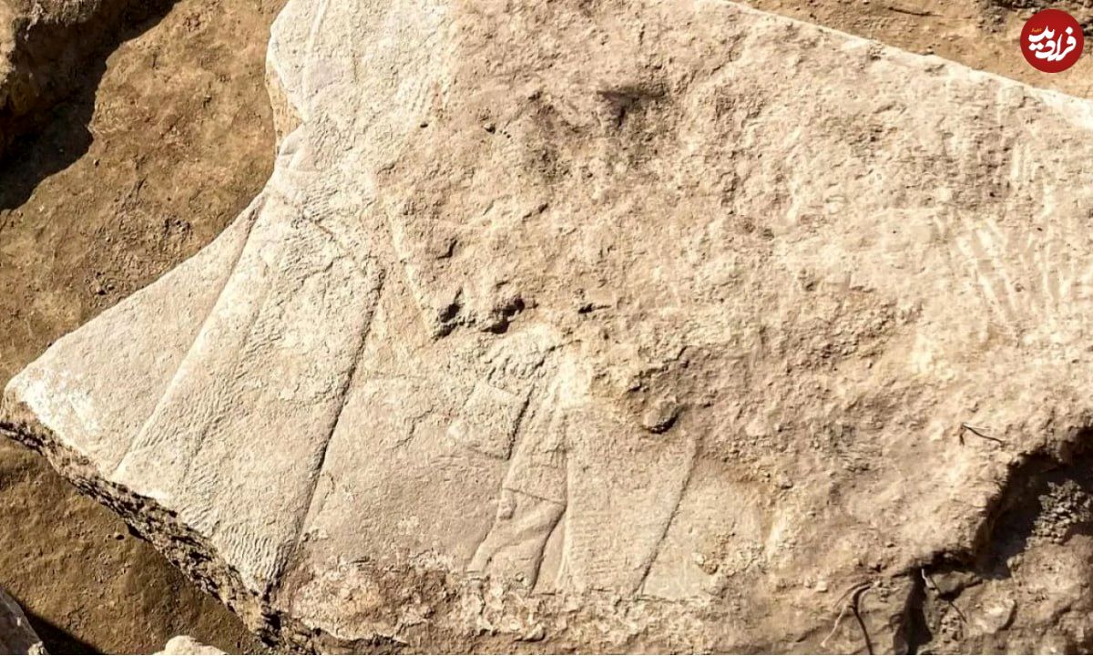 نقش برجستهای ۲۷۰۰ ساله از ایزدان آشوری در نینوا کشف شد