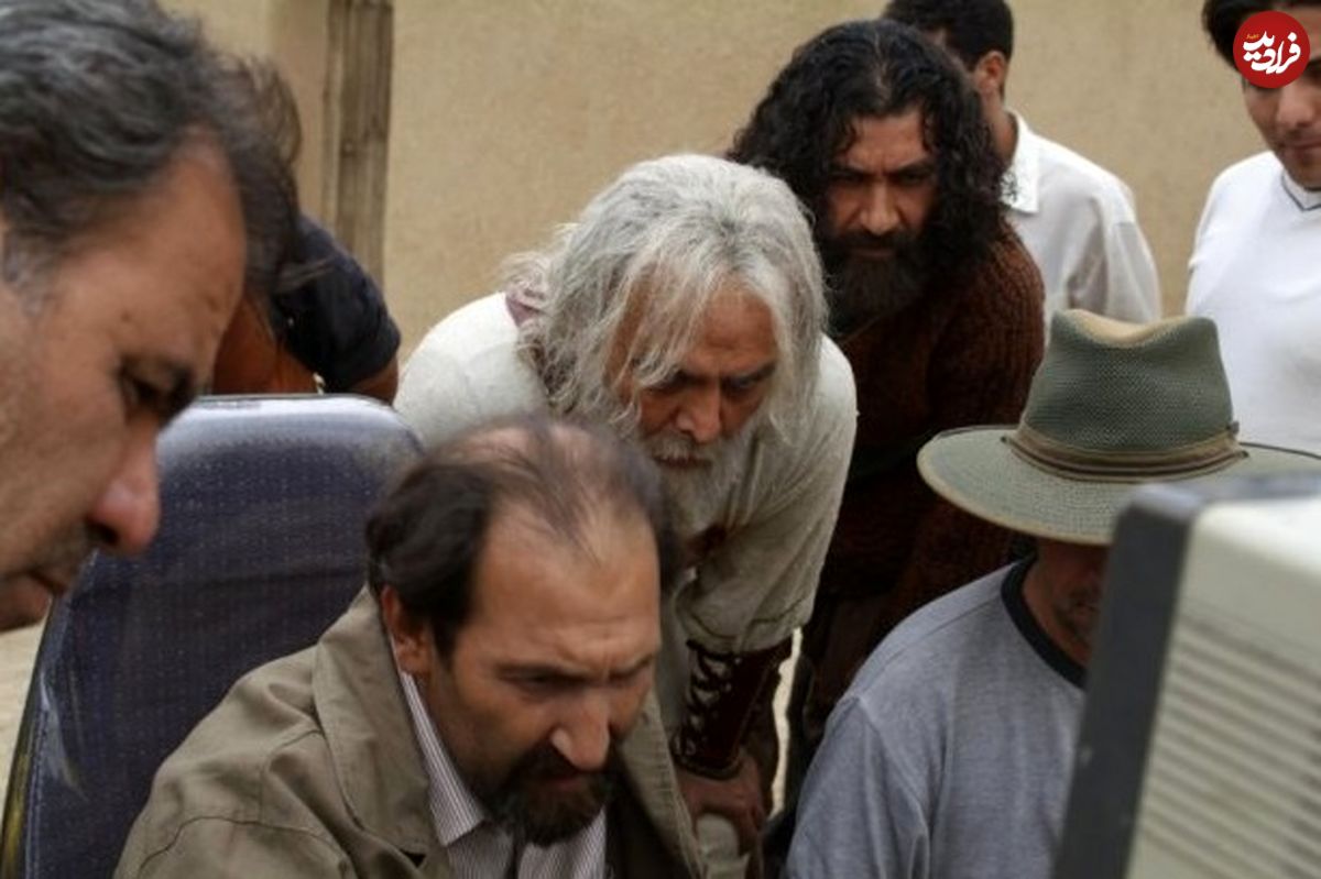 عکس| سفر به تاریخ؛ «مختار» در حال «حس گرفتن» در پشت صحنه سریال «مختارنامه»