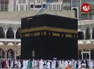 عکس| سفر به تاریخ؛ یک زوج مسن ایرانی در حال سفر به مکه؛ سال 1300