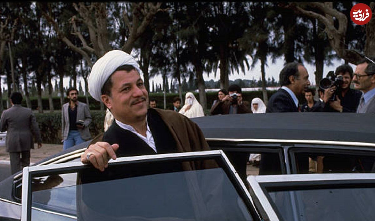 عکس| سفر در زمان؛ دیدار «هاشمی رفسنجانی» با «قذافی» در اوایل جوانی