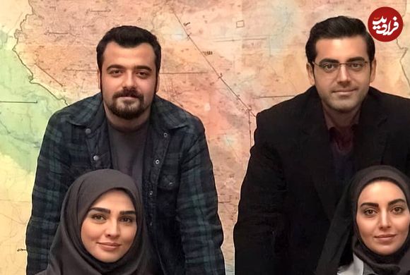 عکس| سفر زمان؛ «بهروز» (سریال بچه مهندس) در 20 سالگی در کنار «ترلان پروانه» در یک همایش