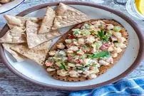 طرز تهیه سالاد نخود لیمویی با ارده