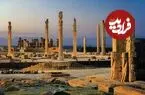 عکس| سفر زمان؛ یکی از قدیمی‌ترین عکس‌ها از تخت جمشید؛ 168 سال قبل