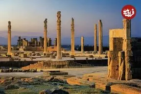 عکس| سفر زمان؛ یکی از قدیمی‌ترین عکس‌ها از تخت جمشید؛ 168 سال قبل
