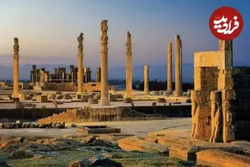 عکس| سفر زمان؛ یکی از قدیمی‌ترین عکس‌ها از تخت جمشید؛ 168 سال قبل