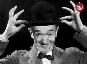 عکس| سفر در زمان؛ «استن لورل» در کنار همسرش؛ سال 1316