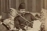 عکس| سفر زمان؛ عکس آتلیه‌ای ناصرالدین شاه در پاریس