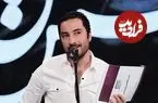 عکس| سفر زمان؛ ژست خاص «نوید محمدزاده» با استانبولی روی صحنه تئاتر