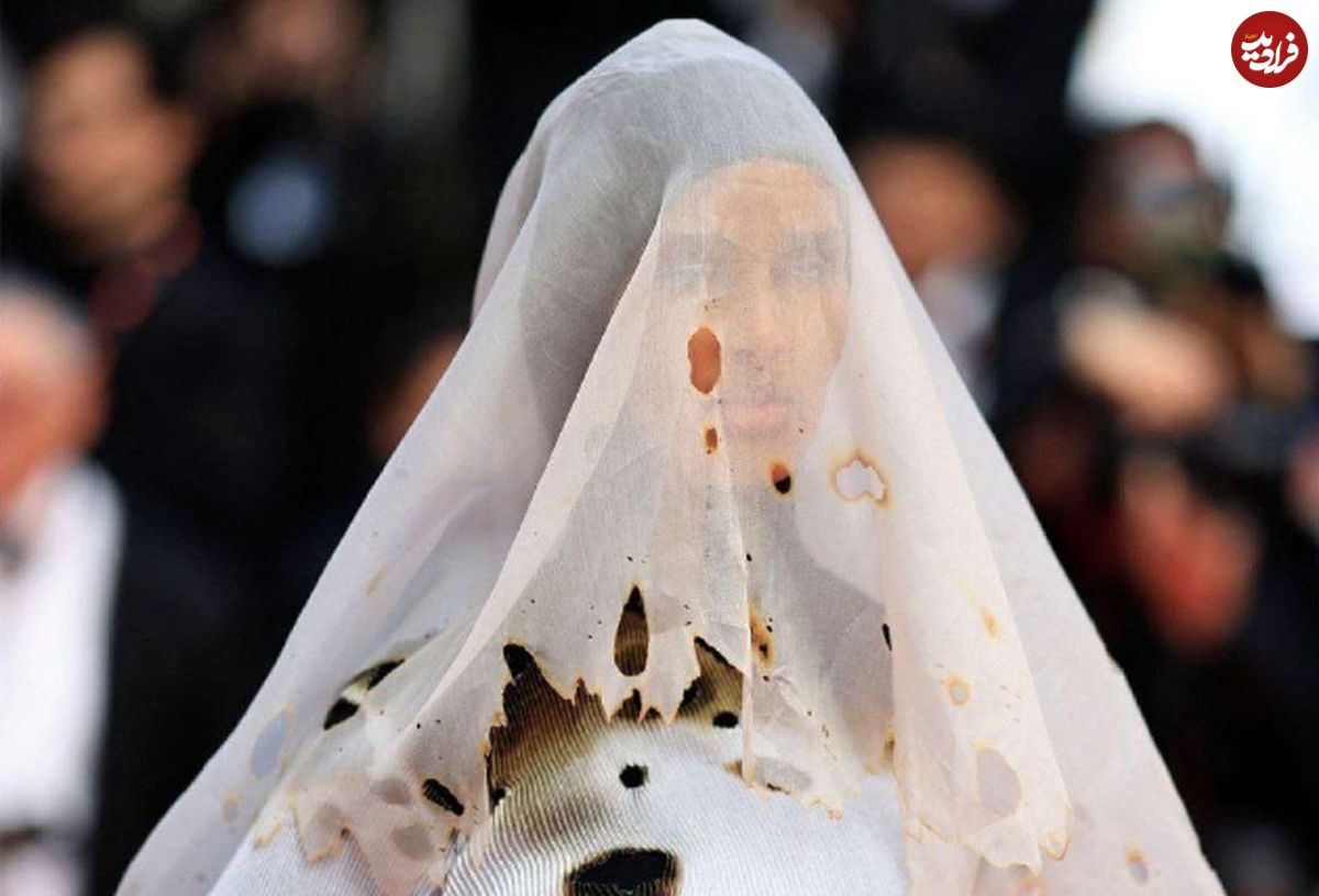 (عکس) لباس عروس سوخته یک مدل در کن سوژه شد
