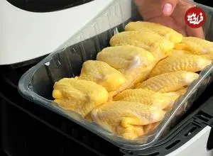 ببینید| طرز تهیه یک غذای فوری و جدید با بال مرغ 