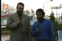(ویدئو) مصاحبه زنده یاد ناصر عبداللهی با جواد خیابانی در دهه 70  