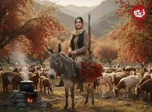 ببینید| غذای روستایی در ایران؛ برداشت زرشک وحشی از کوهستان و تهیه مربا با آن