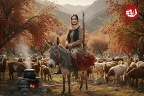 ببینید| غذای روستایی در ایران؛ برداشت زرشک وحشی از کوهستان و تهیه مربا با آن