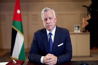 عکس؛ سفر در زمان؛ «ملک عبدالله دوم پادشاه اردن» و همسرش در کنار ملکه الیزابت در لندن؛ 1378