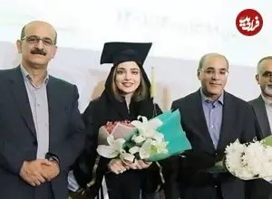 توضیح دانشگاه آزاد درباره مراسم دفاع و فارغ‌التحصیلی «بهنوش طباطبایی» با بادیگارد: فیلم منتشرشده مربوط به جشن فارغ‌التحصیلی است؛ جلسه دفاع پایان‌نامه هیچگونه تشریفات خاصی نداشت