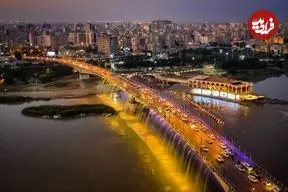 عکس| سفر به تهران قدیم؛ «شهر اهواز» از نمای بالا؛ دهه 40