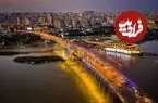 عکس| سفر به تهران قدیم؛ «شهر اهواز» از نمای بالا؛ دهه 40