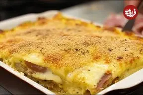 ببینید؛ طرز تهیه یک غذای جدید با یک کلم، 4 تخم مرغ و ژامبون