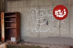 عکس؛ هنر خیابانی؛ خلاقیت هنرمندی که «کارگاه متروکه» را به‌‌ «کمینگاه مگس خونخوار» تبدیل کرده است