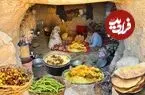 ببینید| غذای روستایی در ایران؛ برداشت انجیر، پخت نان سنتی و خوراک مرغ و لوبیا در دشت
