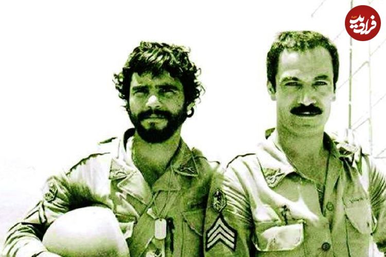عکس؛ سفر در زمان؛ «سعید راد، ناصر ملک مطیعی، بیک ایمانوردی و سپیده» در کنار هلی‌کوپتر شینوک هوانیروز؛ سال 56