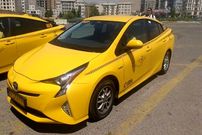 ببینید؛ تاکسی برقی برای اولین بار در دمشق