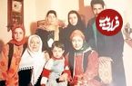 عکس| سفر به تاریخ؛ شوخی «خانمبس» (کتایون ریاحی) با «شیرین» در پشتصحنه «پس از باران»