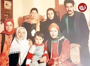 عکس| سفر به تاریخ؛ شوخی «خانمبس» (کتایون ریاحی) با «شیرین» در پشتصحنه «پس از باران»