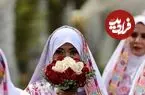 ببینید| عروسی عجیب در غزه؛ رقص داماد روی بیل مکانیکی