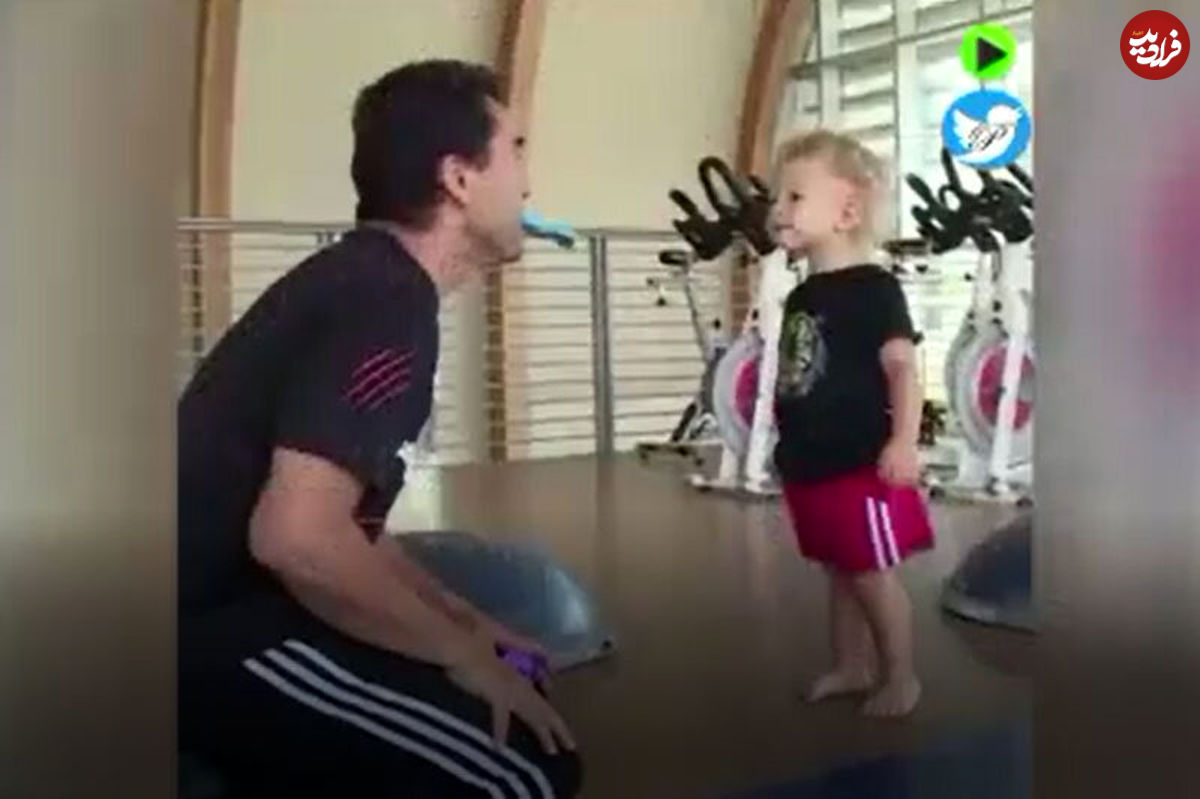 (ویدیو) شاهکاری دیدنی از پسر بچه ۲۱ ماهه در دنیای ورزش‌های رزمی