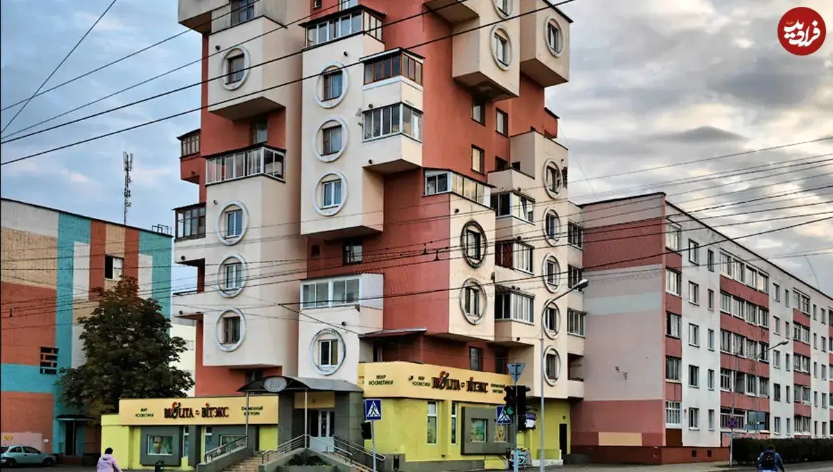 عکس؛ "خانه لانه‌پرنده" در بلاروس؛ نماد معماری مدرن شوروی!