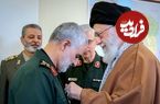 عکس؛ سفر به تاریخ؛ «سردار سلیمانی و دریادار شمخانی» در میان رزمندگان در نخلستان؛ دهۀ 60