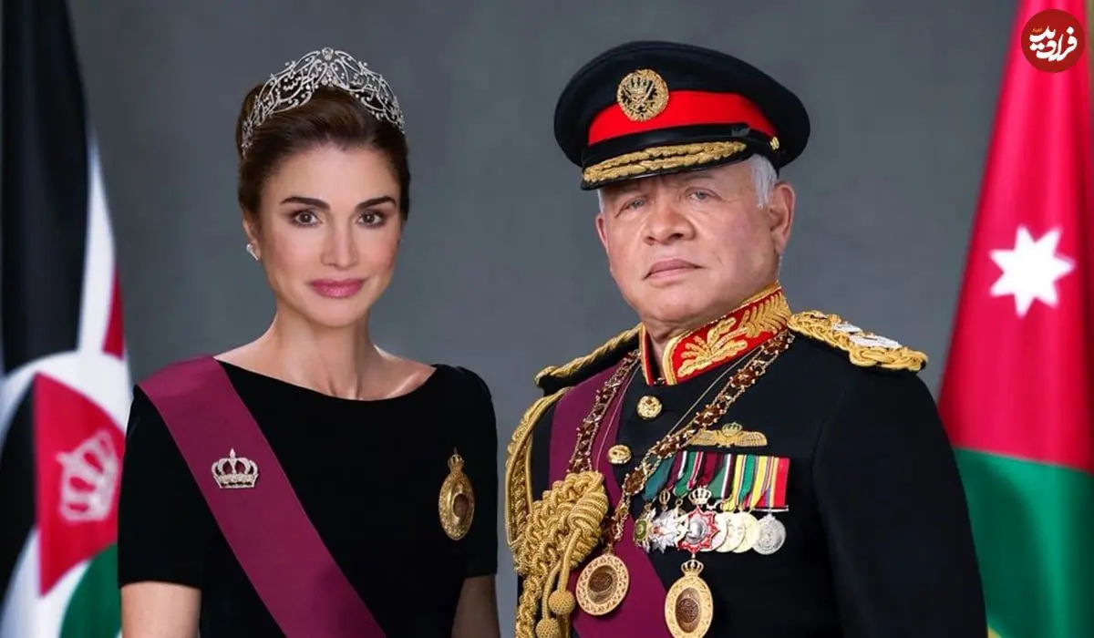 عکس| سفر در زمان؛ «ملک عبدالله دوم، پادشاه اردن» و همسرش در اسپانیا؛ سال 1377