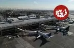 عکس| سفر در زمان؛ یک هواپیمای پارک شده در فرودگاه مهرآباد؛ سال ۱۳۴۶