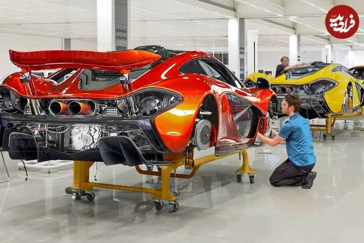 ببینید؛ مراحل شگفت انگیز طراحی و تولید خودروهای سوپراسپرت مک لارن در انگلیس
