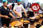 ببینید؛ غذای خیابانی در پاکستان؛ دنده کباب بز و خورشت کاری بره در کراچی
