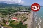 عکس| سفر زمان؛ تصویری از «اردوی ناصرالدین شاه» در ساحل چالوس