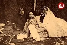 تصویر| سفر زمان؛ عکس یادگاری «زنان ناصرالدین شاه در حرمسرای کاخ سلطنت آباد»