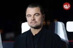 عکس| سفر در زمان؛ «دی کاپریو» بعد خرید از یک فروشگاه در کالیفرنیا؛ سال 1378