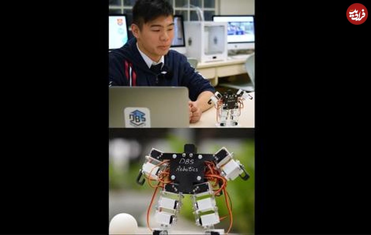 (ویدئو) رکورد کوچک‌ترین ربات انسان نمای جهان شکسته شد
