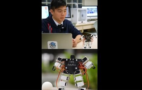 (ویدئو) رکورد کوچک‌ترین ربات انسان نمای جهان شکسته شد