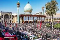 عکس| سفر به ایران قدیم؛ منظرۀ «شیراز و حرم شاهچراغ» در یک قرن قبل
