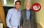 عکس| سفر به گذشته؛ «اردشیر کاظمی» در جشن تولد 86 سالگی اش؛ سال 1403