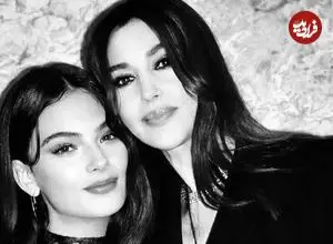 عکس| سفر در زمان؛ «دوا کسل دختر مونیکا بلوچی» در 19 سالگی؛ سال 1402