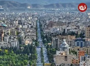 عکس| سفر زمان؛ منظرۀ خیره‌کنندۀ «شیراز» در دوران ناصرالدین شاه