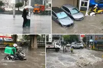 ببینید| از آبشار در ایستگاه مترو تا نفوذ سیلاب به داخل بیمارستان!