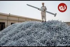ببینید| مراحل تولید میلیون ها عدد میخ از طریق بازیافت ضایعات فلزی در پاکستان