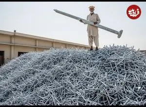 ببینید| مراحل تولید میلیون ها عدد میخ از طریق بازیافت ضایعات فلزی در پاکستان
