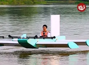 ببینید| مراحل ساخت یک قایق پرنده شگفت انگیز توسط دو مخترع چینی